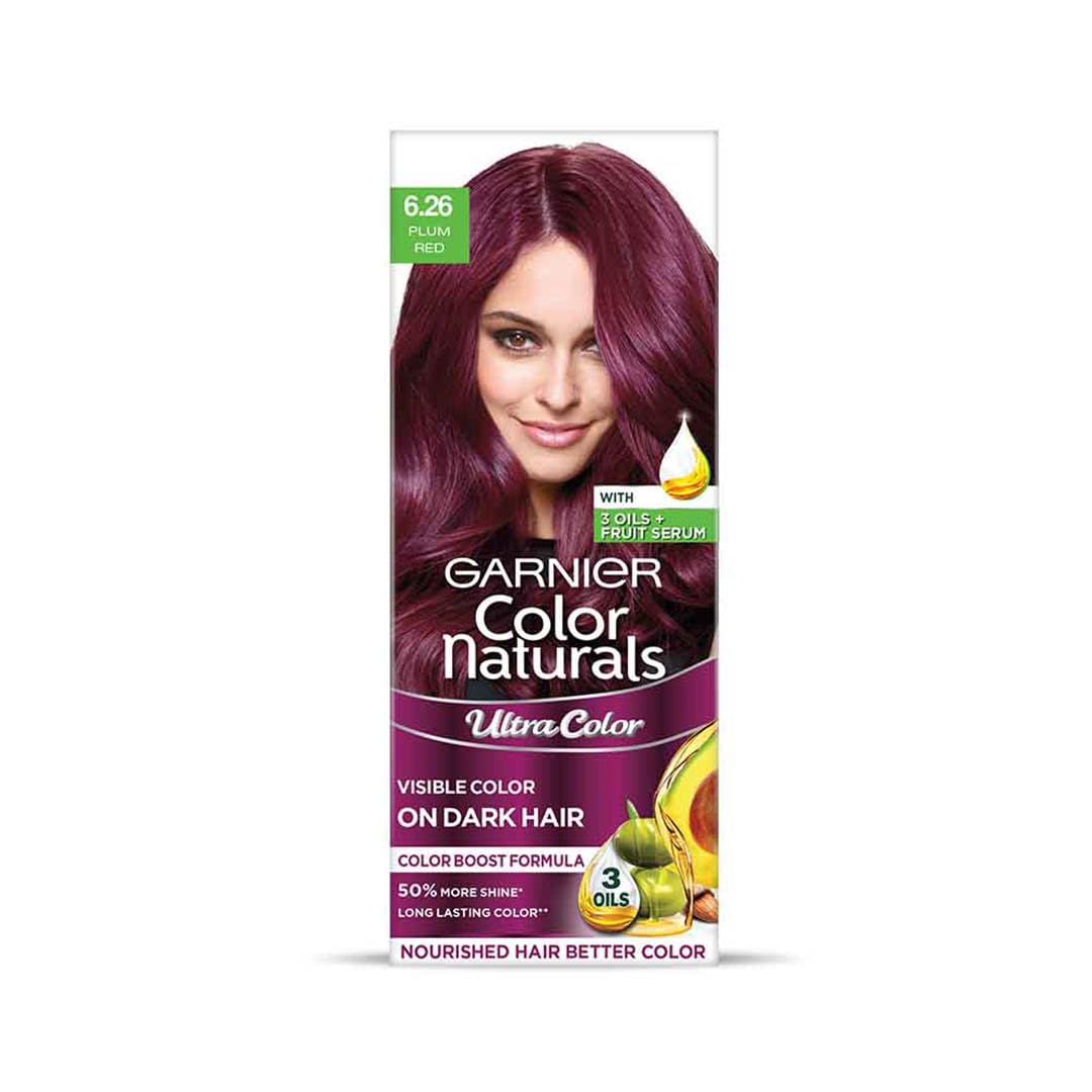 New Garnier Color Naturals with Keratin Shade 3 Darkest Brown SHADE 3, DARKEST BROWN (Pack of 1)