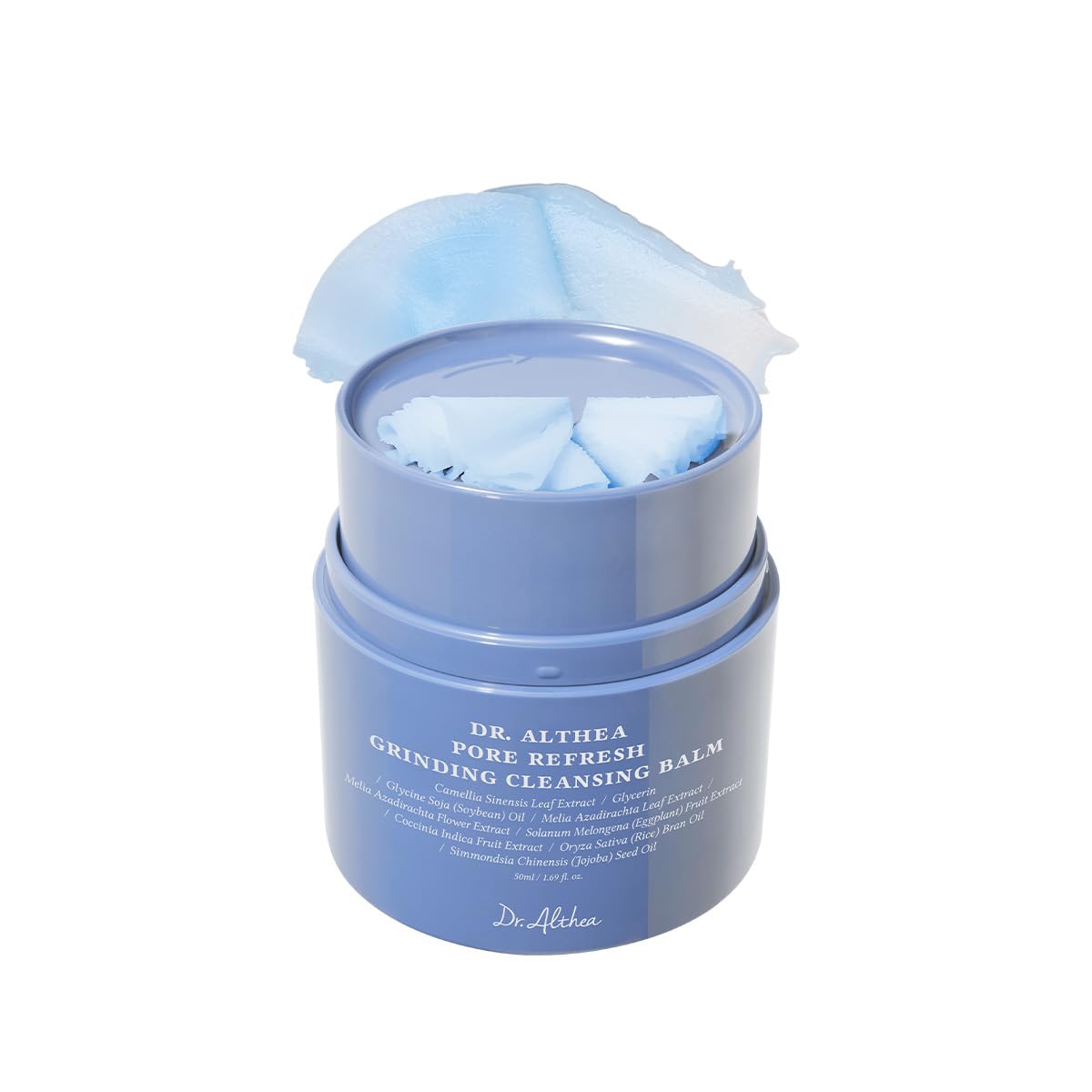 Dr.Althea Pore Refresh Grinding Cleansing Balm | Pore Cleanser with Green Tea Extract | Hygenic One-Step Makeup Cleansing Cream | For All Skin Types | Korean Vegan Skin Care | 50ml