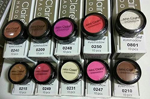 Miss Claire Single Eyeshadow Shimmery Finish Shade no.0215 - Light Matte Brown