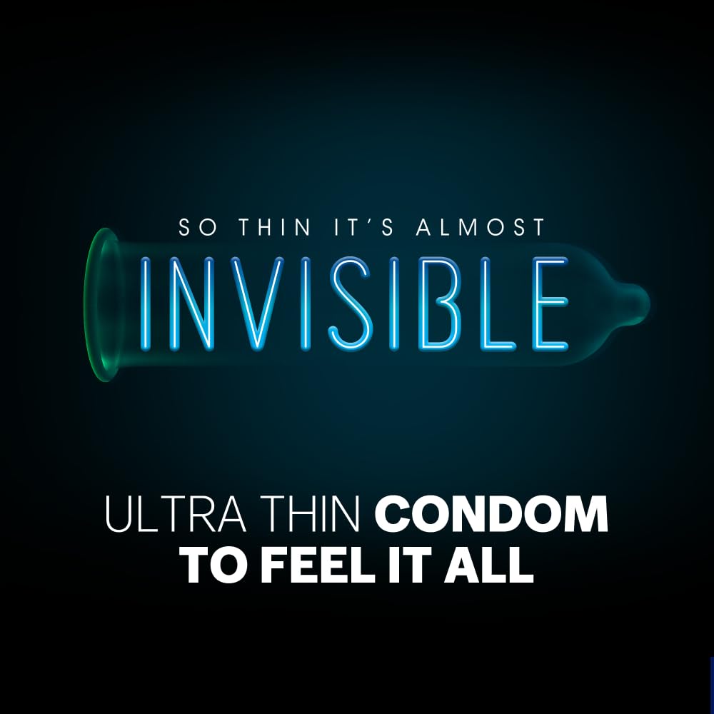 Durex Close Fit Invisible Condoms for Men - 3s | Ultra Thin Condom
