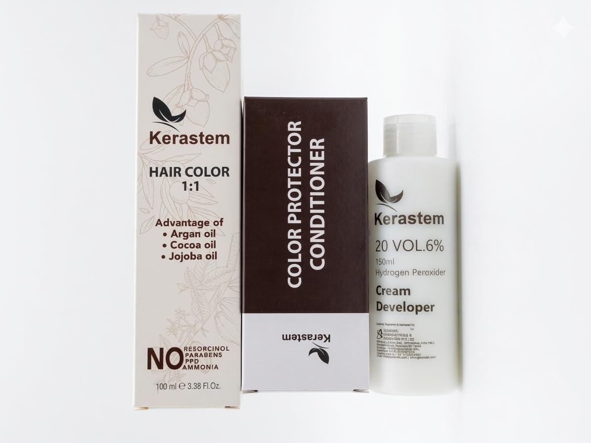 Kerastem Hair Color 250ml -Brown No 4
