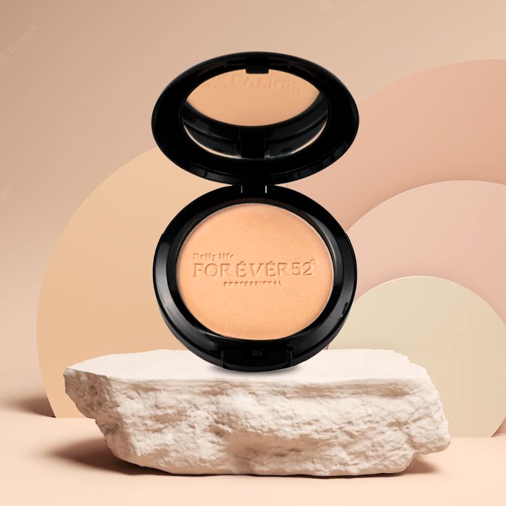 Daily Life Forever52 Two Way Cake Compact for All Skin Type (Maple-Pink Undertone,12g)