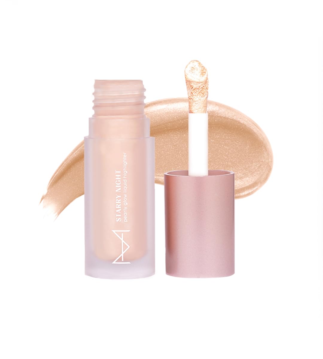 House Of Makeup Liquid Highlighter | High-glow, Smudge-proof Highlighter Makeup For All Skin Tones | 6 ml (Moonlight, 6 ml)