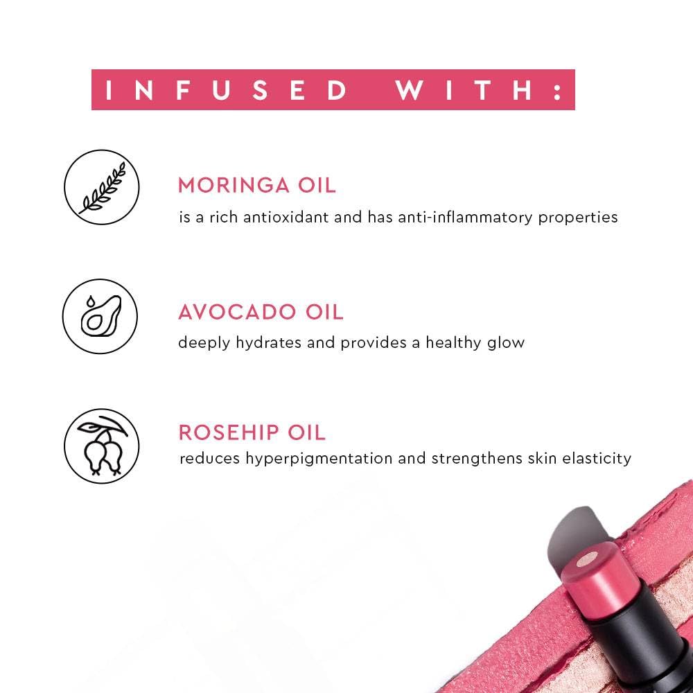 Kiro Wonder Wand Multi-Stick - Pink Opal, 7.5g | 3-in-1 Stick - Blush, Eyeshadow & Lip Tint | Creamy, Weightless & Long-Lasting | Rosehip, Avocado & Moringa Oil Infused | Hydrating with Glowing Core