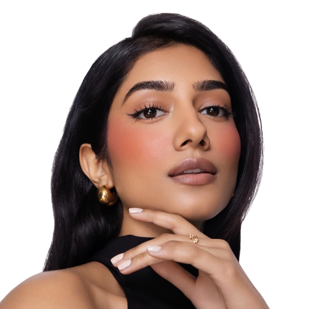 Diam Beauty Hydratint beaded blush in Tempting | Unisex Beauty Blush | Hydrating Formula with Encapsulated Pigment Beads | Long Lasting Liquid Blush | Non Comedogenic - 15ml