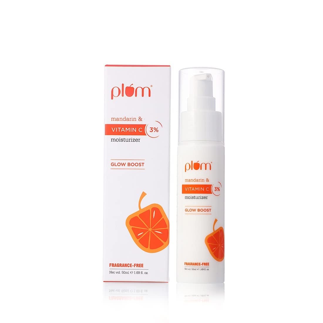 Plum - Vitamin C Fragrance-Free Vegan Moisturizer (50mL)