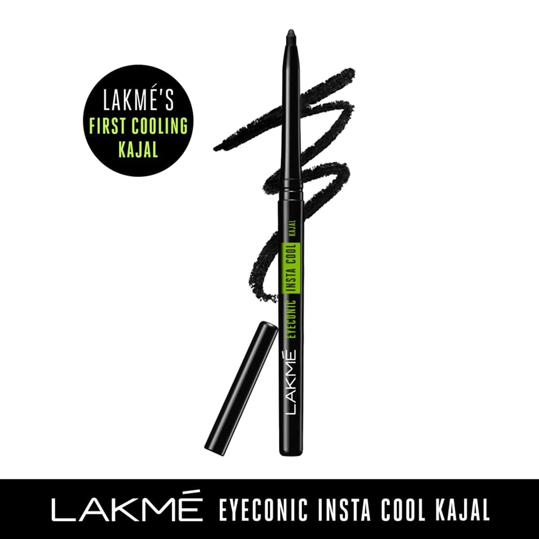 Lakme- Eyeconic Insta Cool Kajal Black