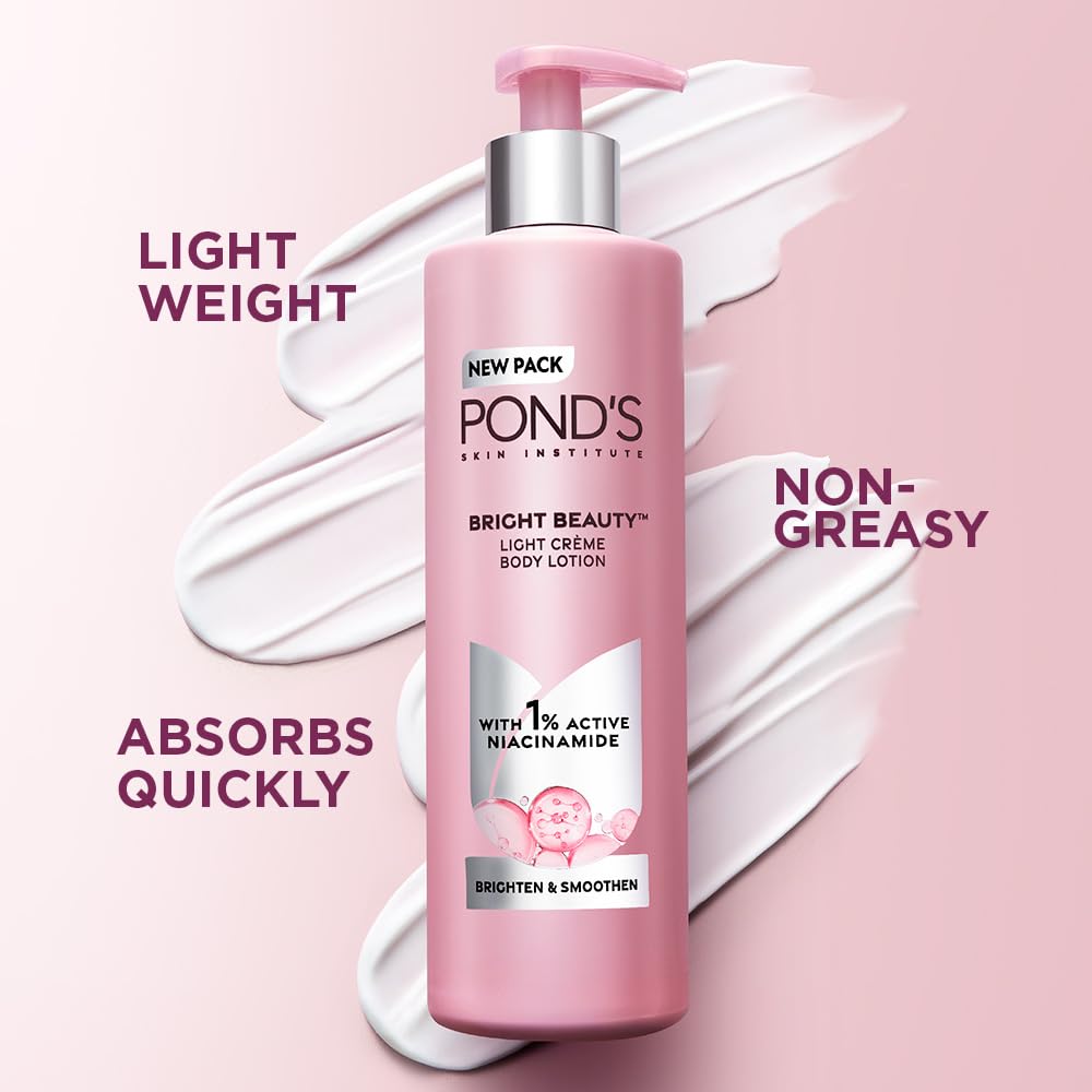 Ponds Triple Vitamin Moisturising Body Lotion, 600ml 600 ml (Pack of 1)