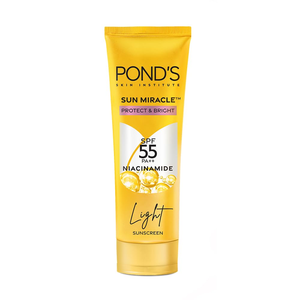 POND'S Serum boost sunscreen For All skin types prevent and fade dark patches with the power of SPF 55 and NIACINAMIDE-C Serum 50g 50 g (Pack of 1)