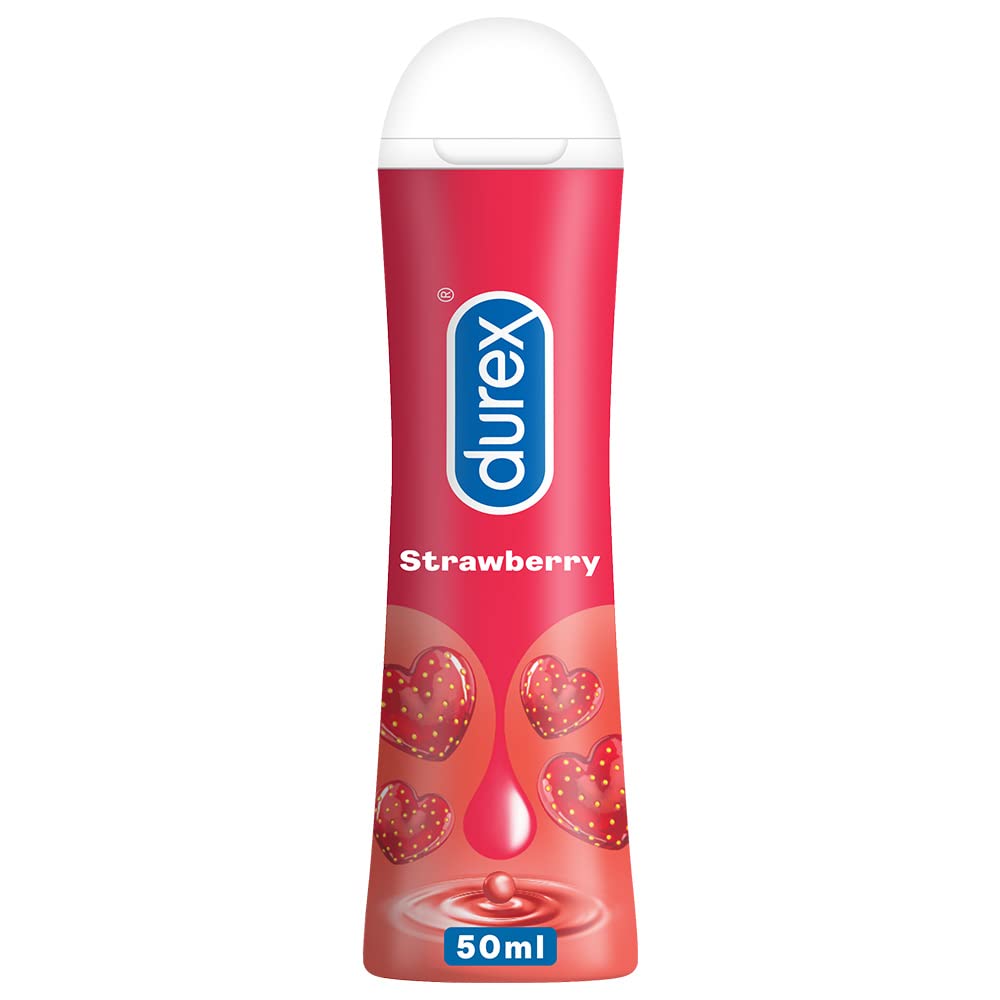 Durex Play Lubricant Gel - Strawberry 50ml 1 count (Pack of 1)