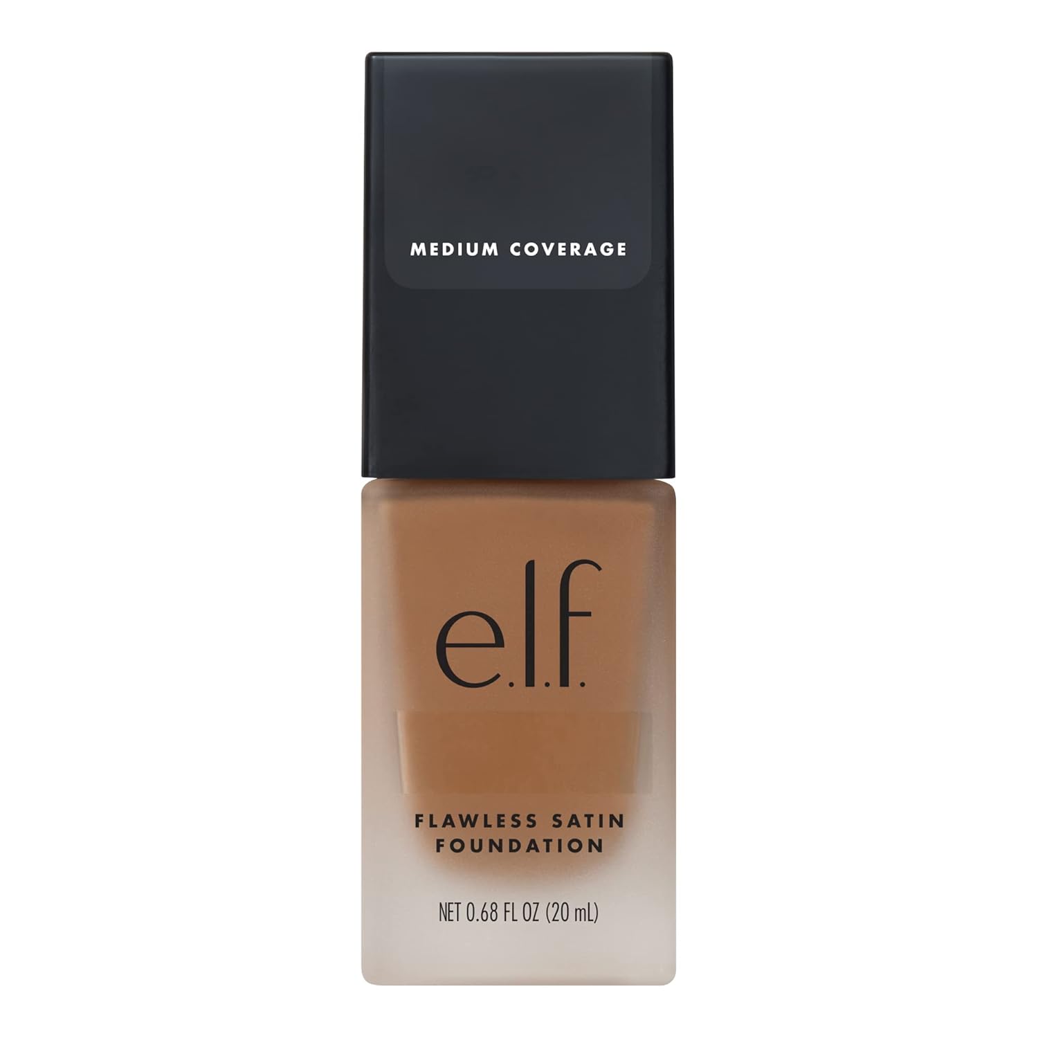 e.l.f. Flawless Finish Foundation, Lightweight, Oil-free formula, Full Coverage, Blends Naturally, Restores Uneven Skin Textures and Tones, Tan, Semi-Matte, SPF 15, All-Day Wear, 0.68 Fl Oz