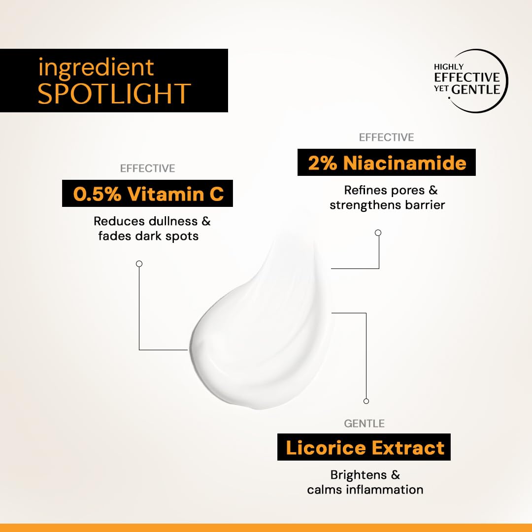 Deconstruct Vitamin C Brightening Face Wash, Brightens & Fades Dark Spots -100ml