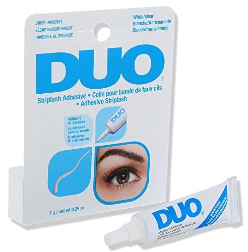 Duo - Strip Lash Adhesive White/Clear, for strip false eyelash Blue
