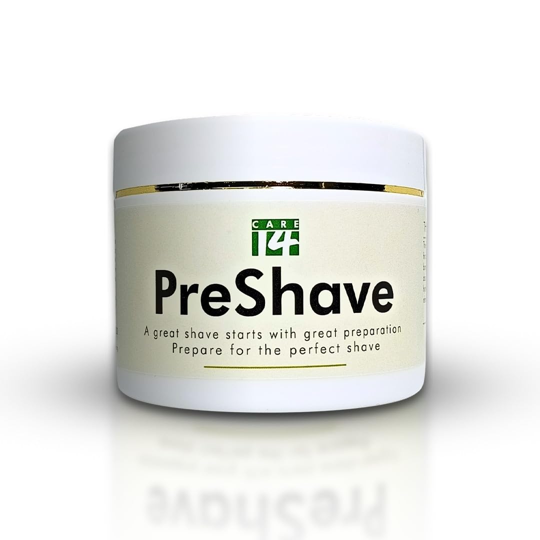 Pre Shave Gel - Softens the Beard - Prevents Razor Burn - Reduces Risk of Cuts & Burns - 100% Natural - No Chemicals - 100g