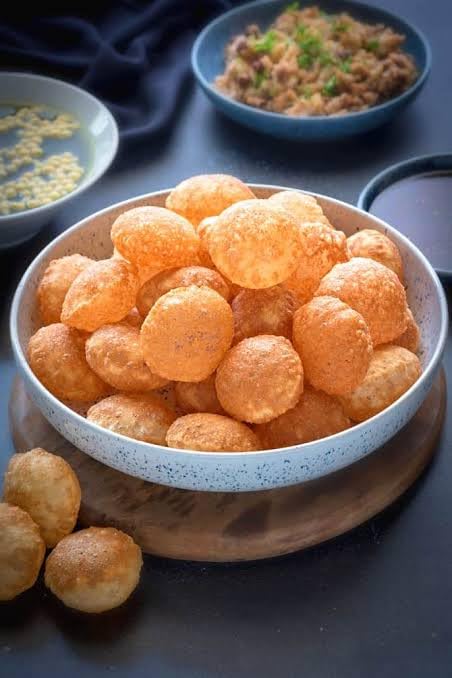 Food Essential Ready-to-Fry Dry Gol Gappa (Pani Puris) 1 kg. 1.0 Kilograms