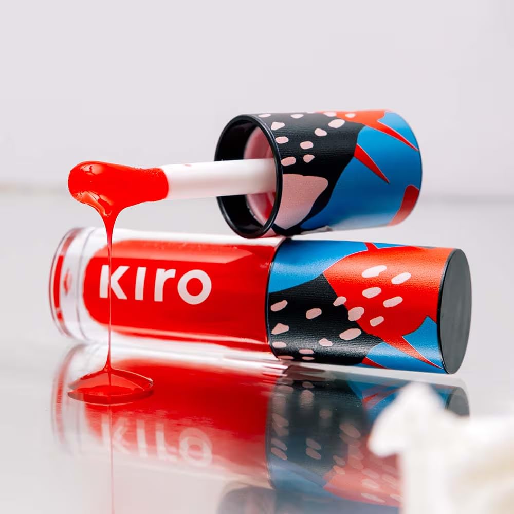 Kiro PH-Play Color Changing Lip & Cheek Oil – Cherry Nectar, 5.5ml | Hydrating, Nourishing & Smoothening | Non-Sticky, Non-Greasy | Infused with Vegan Squalane, Prickly Pear Oil & Red Dragon Fruit