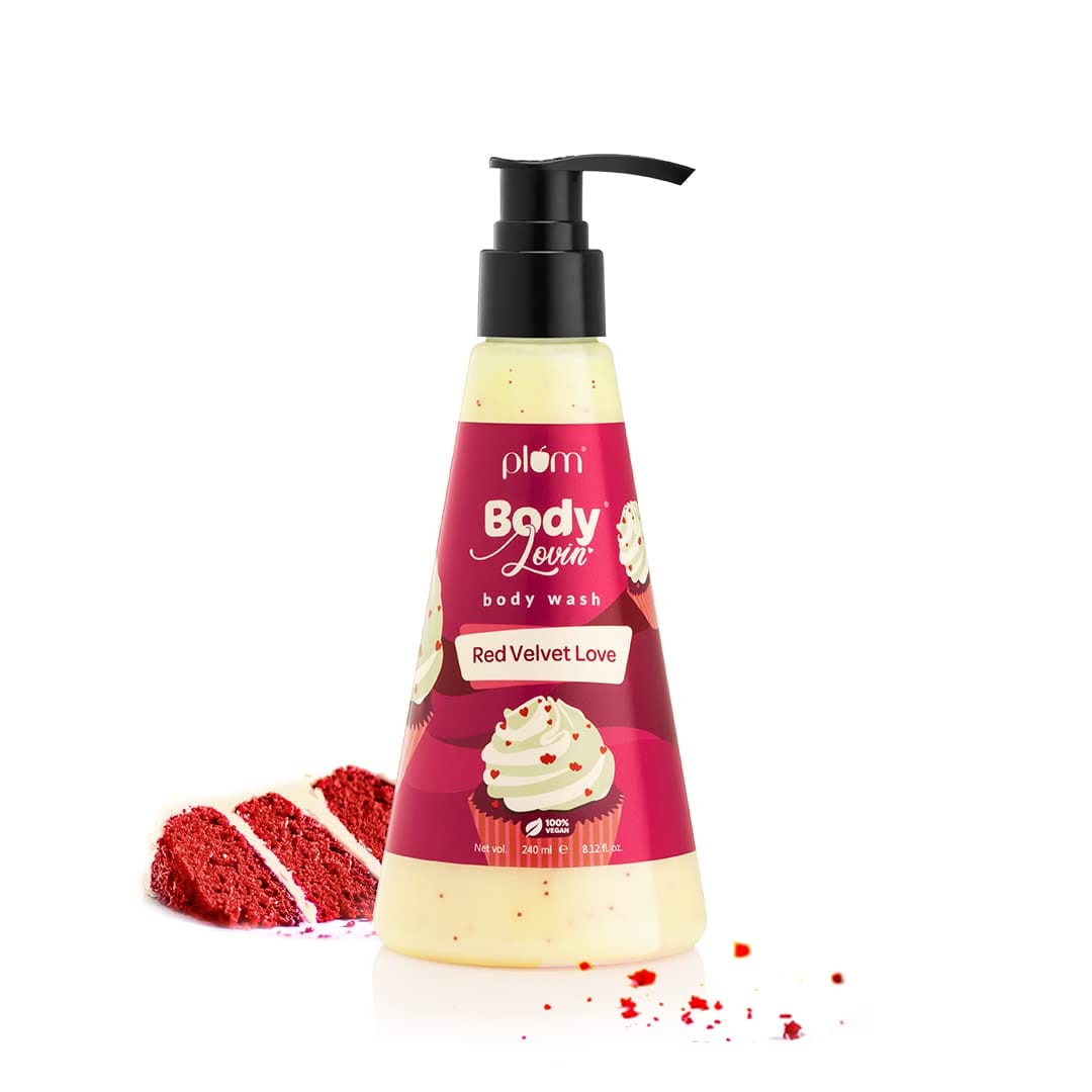Plum - BodyLovin’ Red Velvet Love Body Wash (240mL)