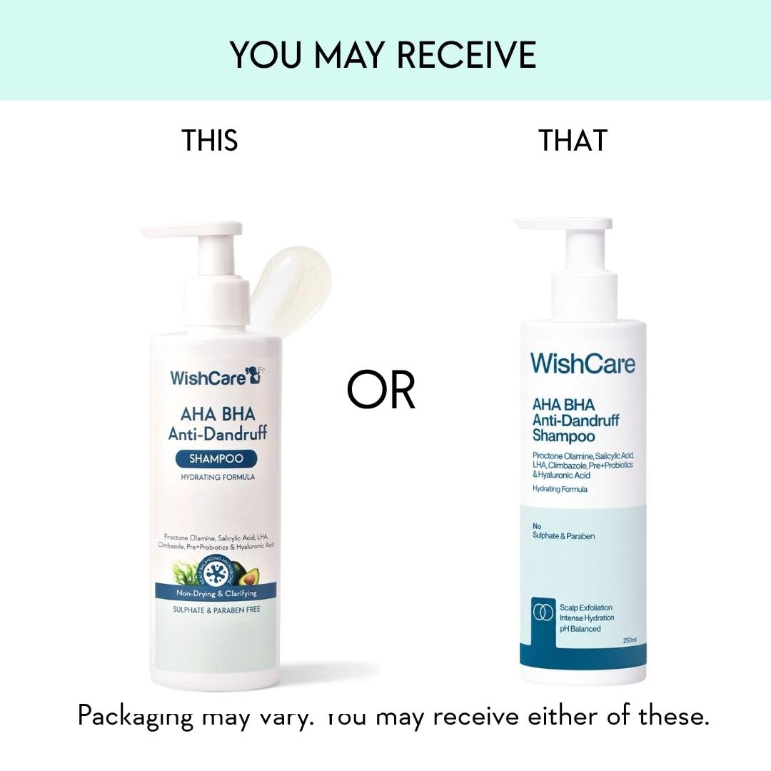 WishCare Hydrating Shampoo | Scalp & Hair Cleansing Formula | Sulfate Free & Paraben Free | For Women & Men | 250 ml