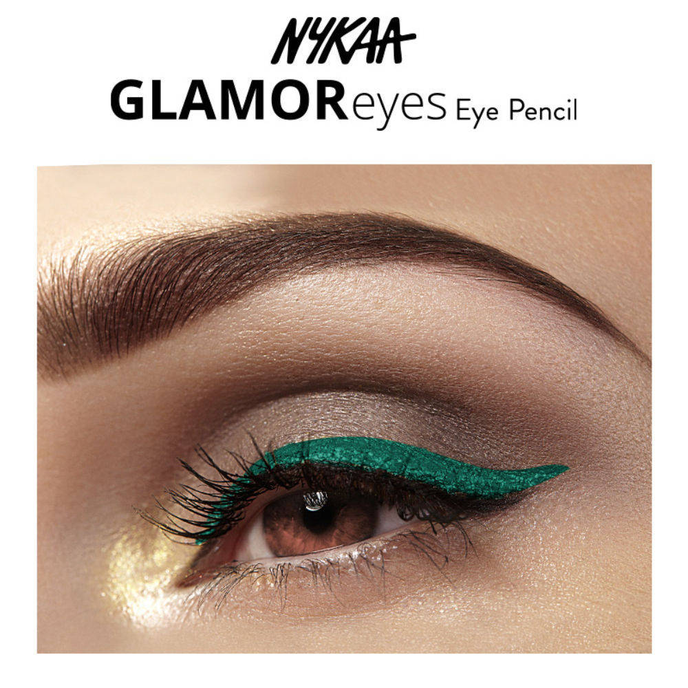 Nykaa Glamoreyes Waterproof & Smudgeproof Shimmer Eye Pencil