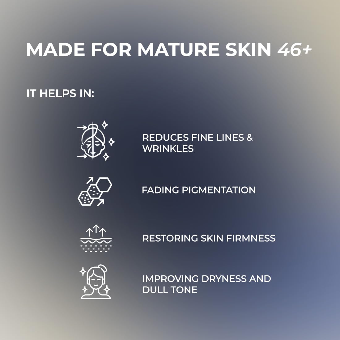 Vanaura Organics Rejuvinita Gold 46+ | Overnight Cream for Glowing Skin | Anti Ageing Night Cream for Women and Men | Pigmentation & Wrinkles |Tanning & Dullnes