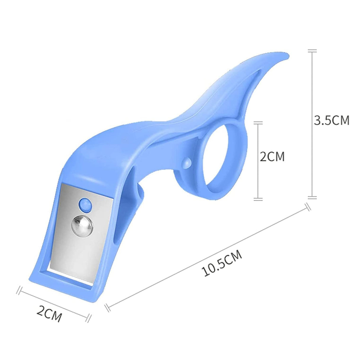 Fruit Peeler Peeling Tool Multifunctional Ring Peeler Fruit and Vegetable Peeler, Used to Peel Potatoes, Carrots, Cucumbers, Pears and Oranges (2PSC_Multicolor)
