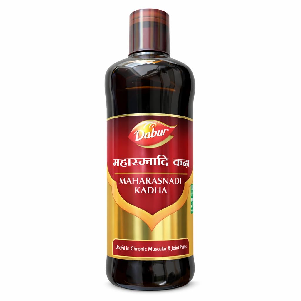 Dabur Maharasnadi Kadha | Ayurvedic Tonic | Helps in Muscle, Body & Back Pain | 450 ml