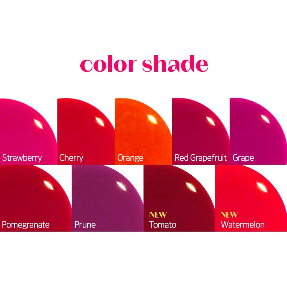 ETUDE Dear Darling Water Gel Luminous Lip & Cheek Tint| Long Lasting, Waterproof, Smudgeproof |Korean Makeup|Shade-05,Grapefruit Ade-9gm