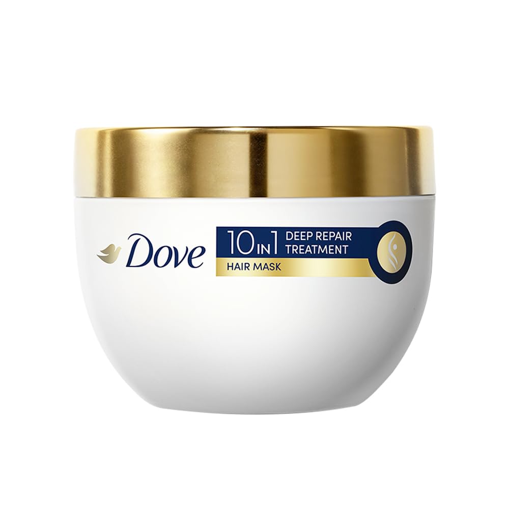 Dove Deep Repair Treatment Hair Mask For Damaged Hair With Bio Protein Care Sulphate & Paraben Free 300 ML