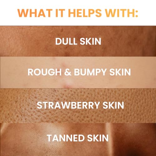mCaffeine Caramel Care Duo with 7% Exfoliating Body Wash 300ml + 10% Coffee Body Scrub 175g | 1% Salicylic Acid, 2% Lactic Acid & AHA Blend |