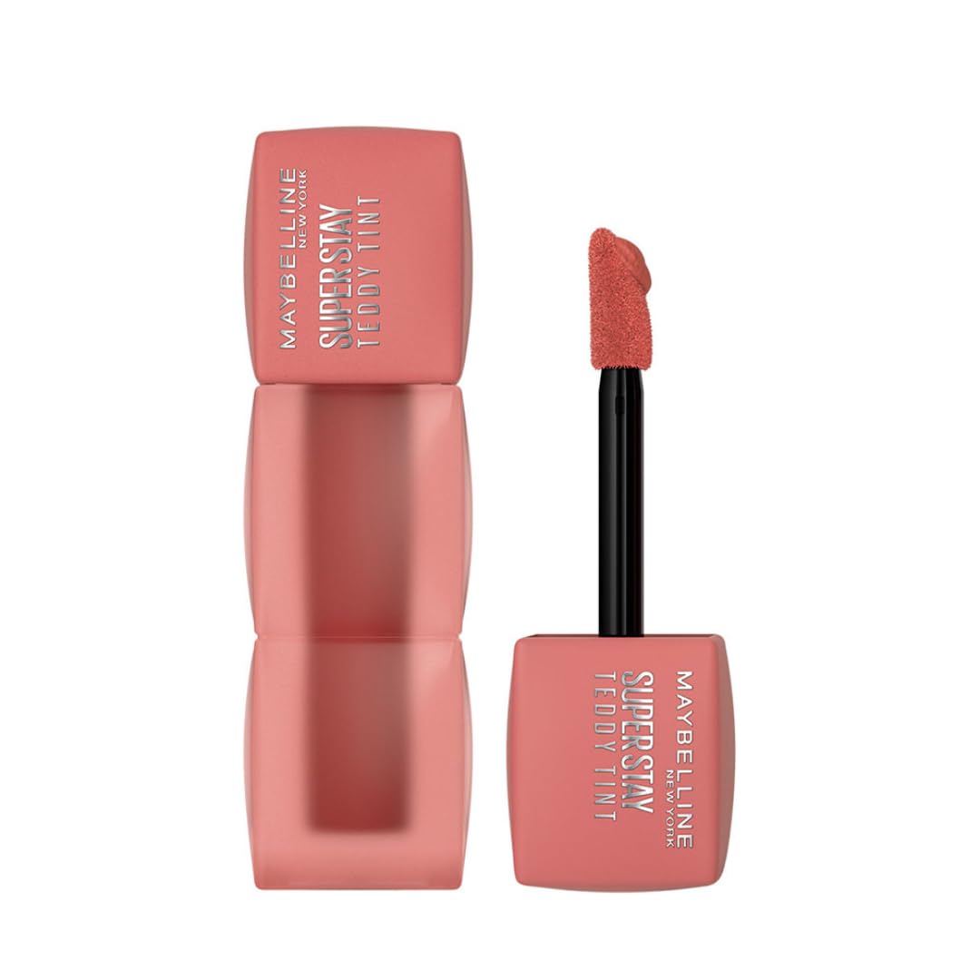Maybelline New York Superstay Teddy Tint, Lip and Cheek Color, Heart Locket Heart Locket 5 ml (Pack of 1)