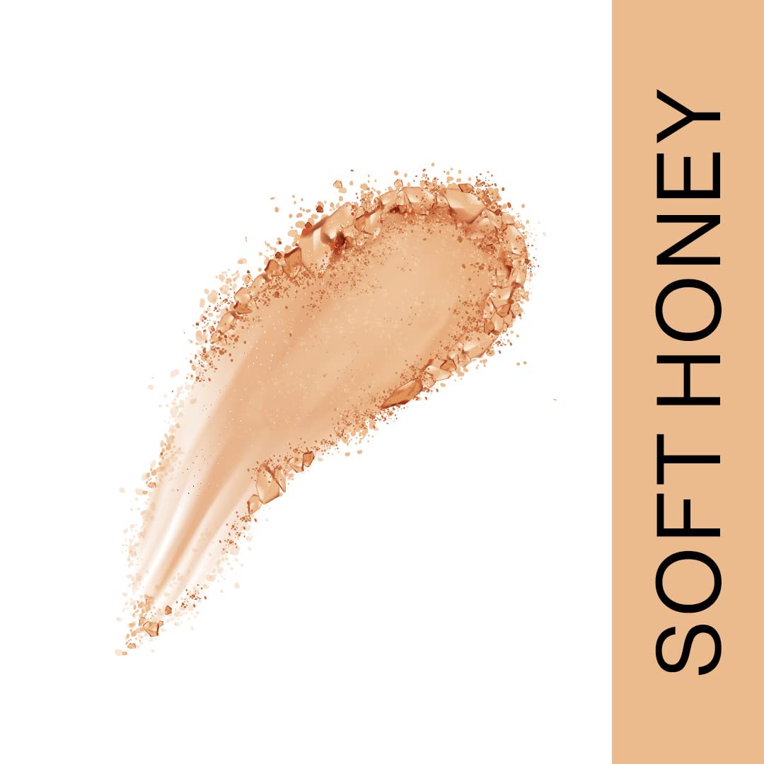LA GirlHD PRO Face Pressed Powder (Compact) - Soft Honey, Long Wearing, Oil Controlling Formula, Flawless Finish, 7gm