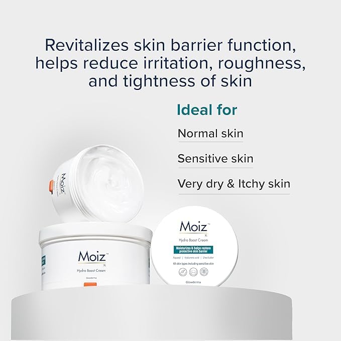 Moiz XL Hydro Boost Face & Body Cream | For Dry to Very Dry Skin