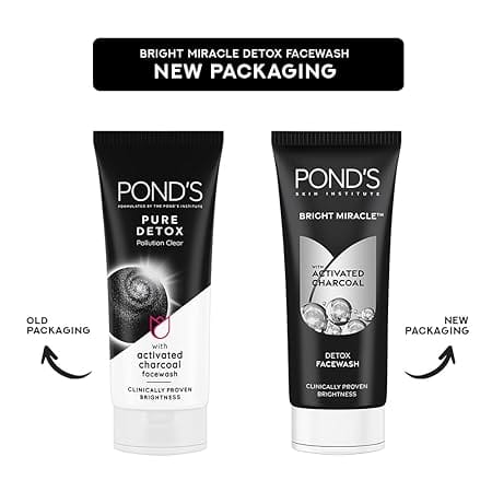 POND'S - Bright Miracle Detox Facewash Face Wash (200g)