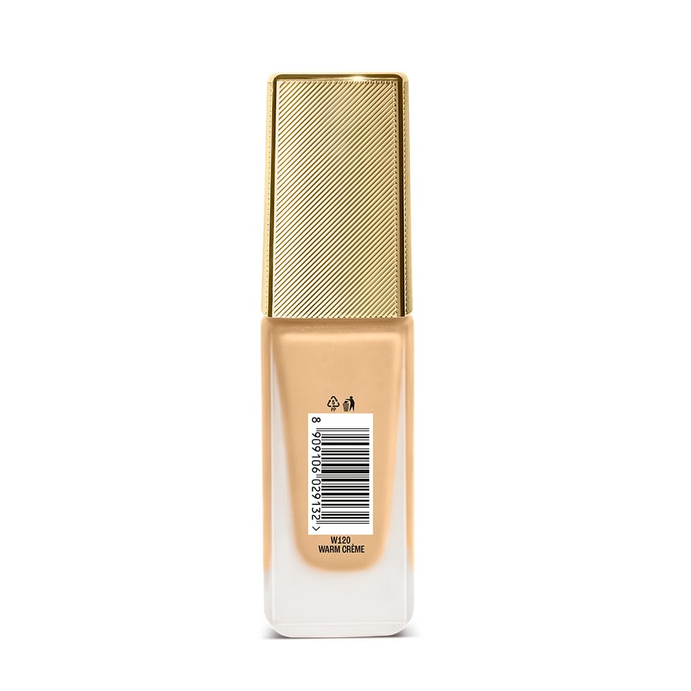 LAKMÉ 9to5 Hya Matte Full Coverage, All Skin type Foundation + Hyaluronic Acid Warm Creme - 25ml 25 ml (Pack of 1) Warm Creme