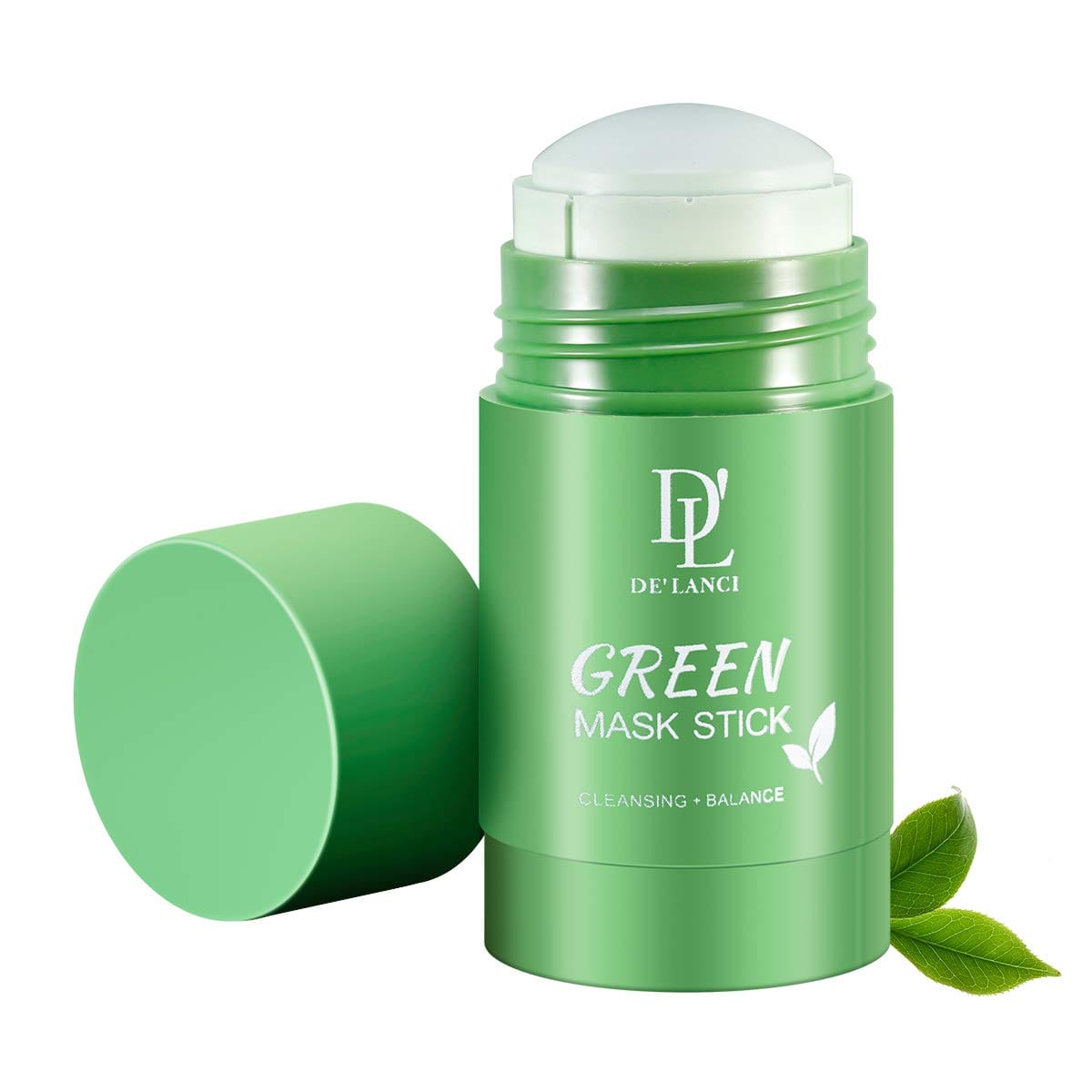 Delanci - Green Mask Stick For Face Green Tea Purifying Clay Stick Mask - 40g