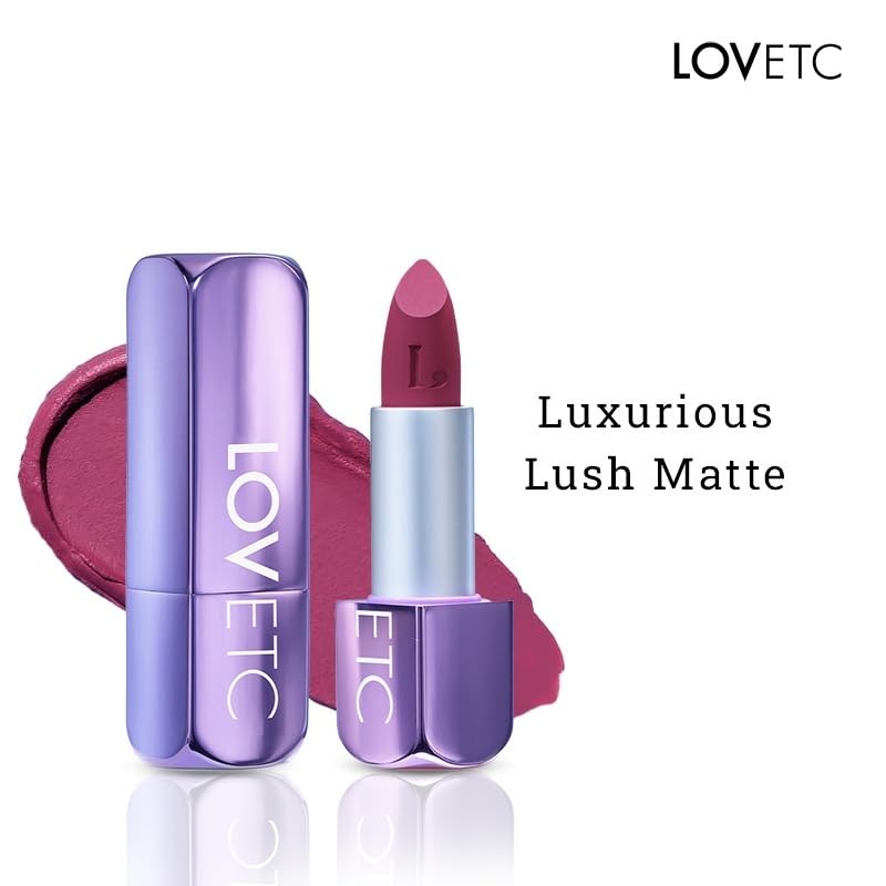 LOVETC HD Matte Lipstick, Transfer-Proof Makeup, Birthday Blush, 4.2g