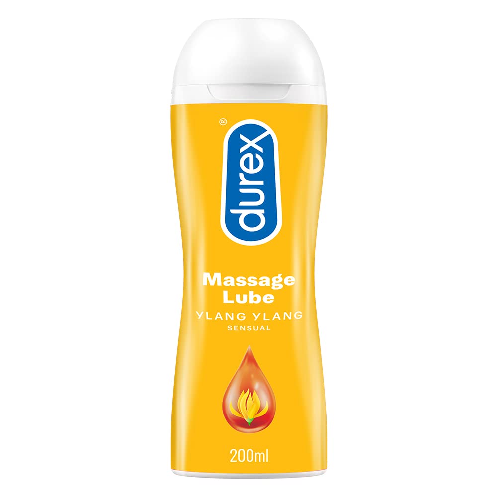 Durex Pleasure Pack (Durex Sensual 200ml, Extra Dots 10s)