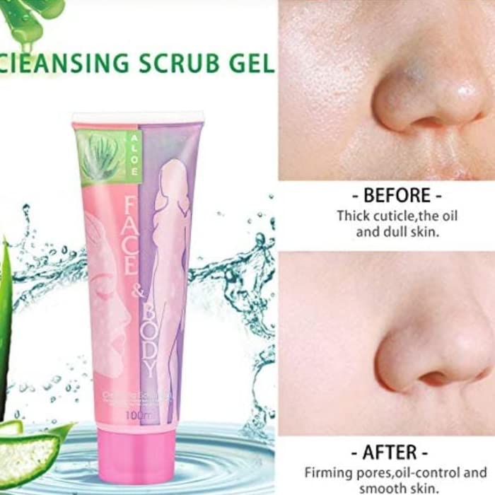 Face And Body Cleansing Scrubbing Gel Mars Jasmine Scrub (100 ml)