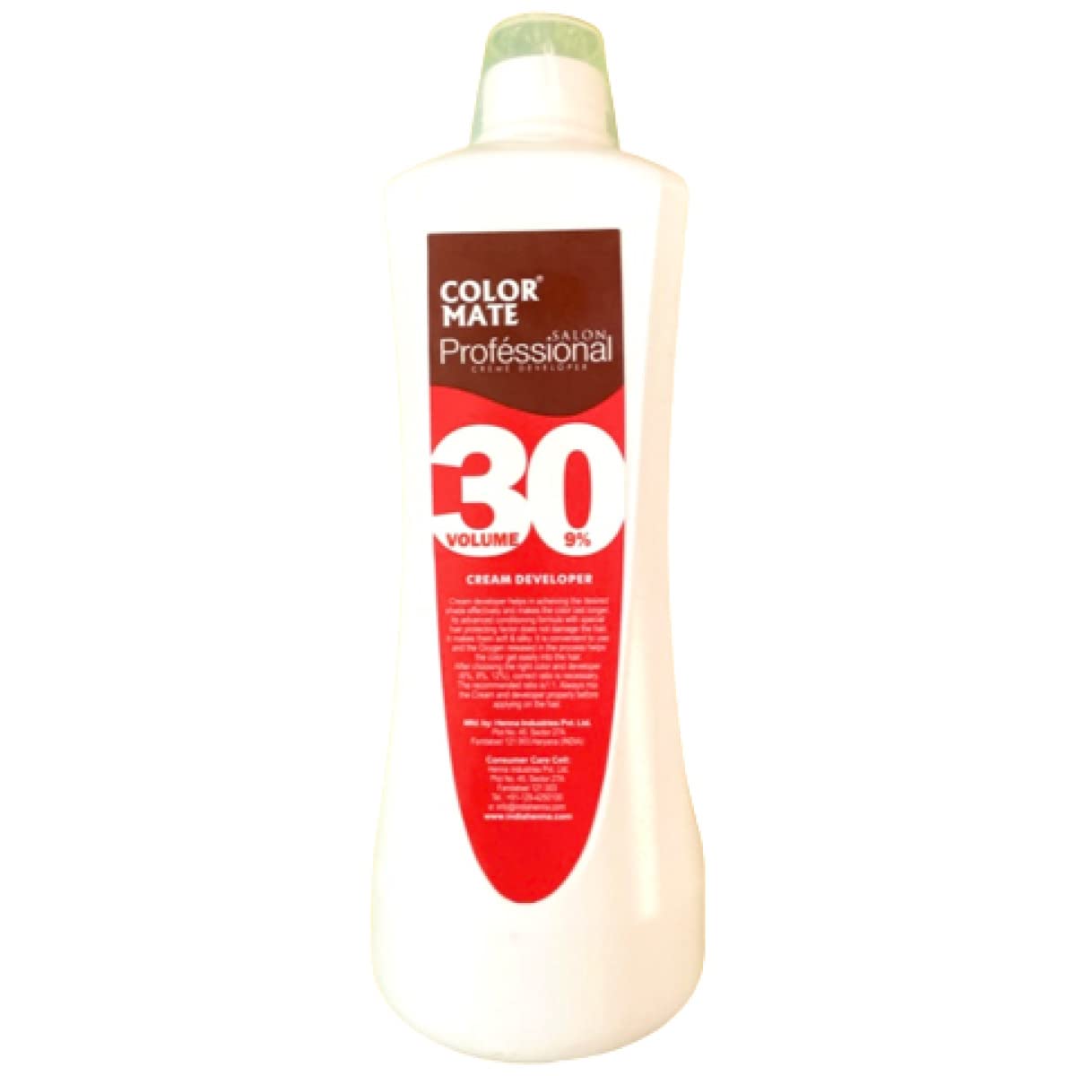 Kenra Color Mate Salon Professional Hair Color Creme Developer (30 Volume, 250Ml), 1 Count, White White 250 ml (Pack of 1)