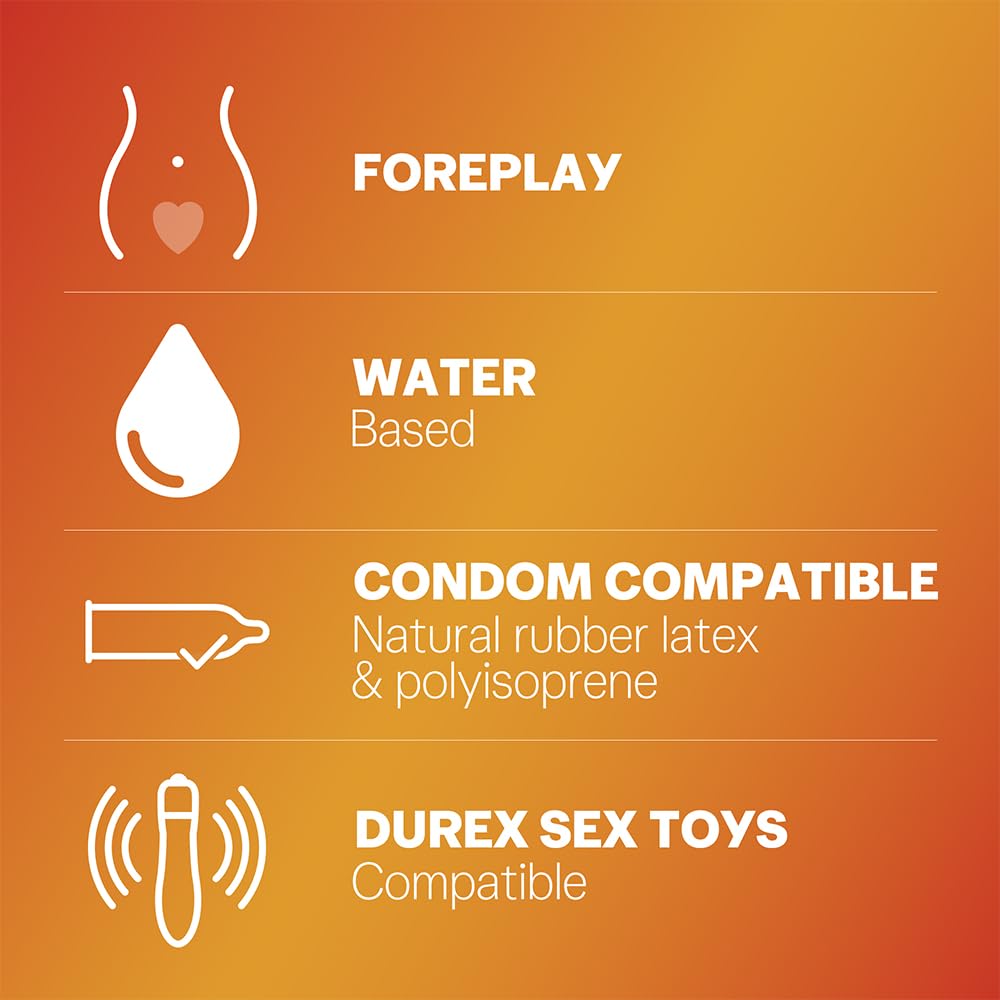 Durex Massage Lube- Water Based Lubricant Single Pack