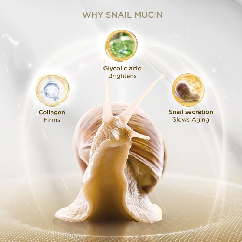 Bio Essence Bio-Snail Repair & Smooth Cream With Snail Extract (50Gm) | Non-Sticky And Fast-Absorbing Cream For Deep Hydration | Snail Mucin | Snail Moisturizer