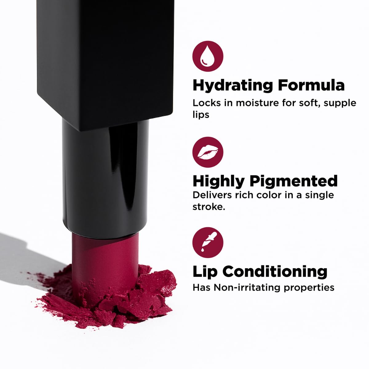 Blue Heaven Get Matte Lipstick | Soft Matte Finish and Lightweight Formula | Intense Pigment | Long-Lasting Lipsticks For Women | 107R | 4gm