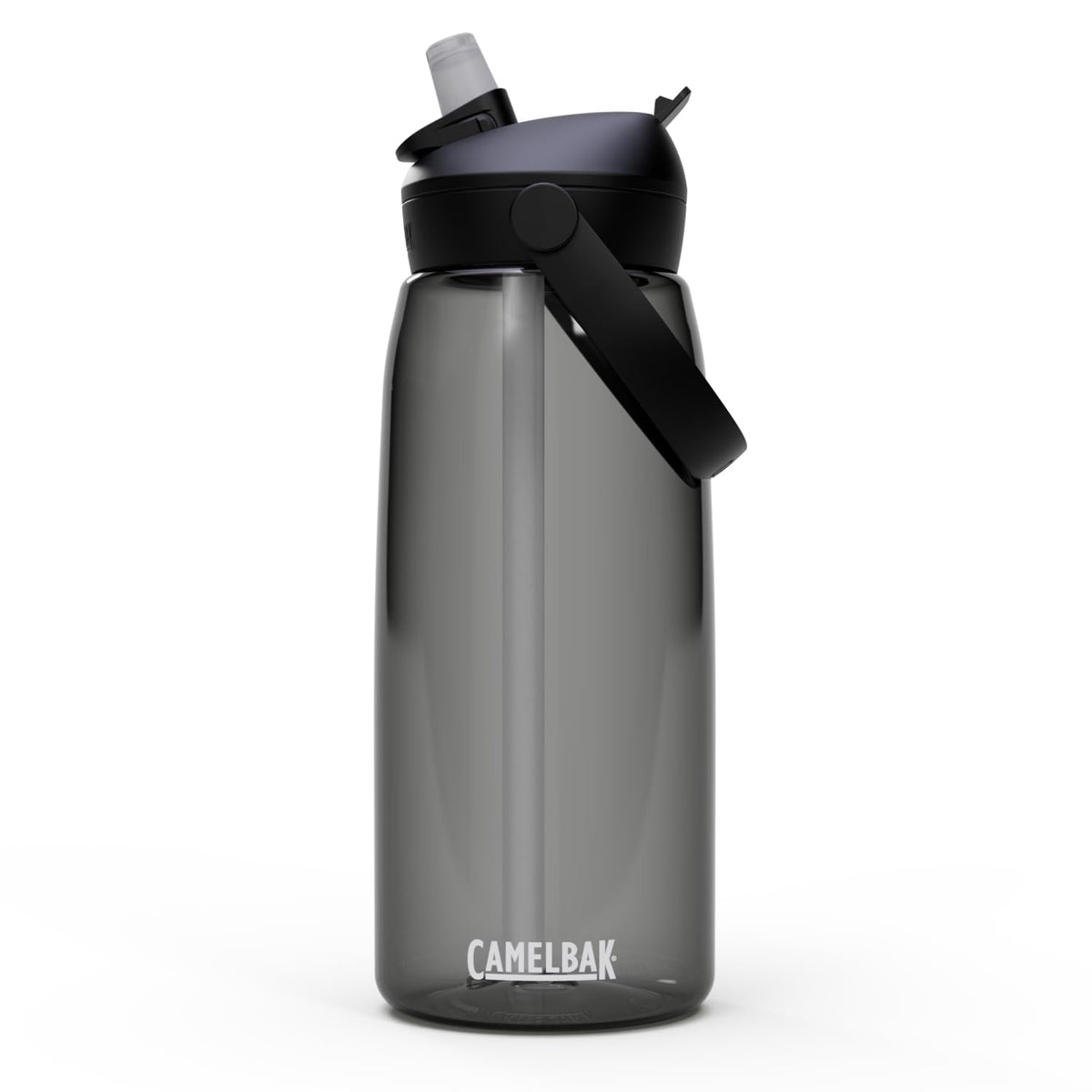 CamelBak Thrive Flip Straw Water Bottle 25oz, Charcoal