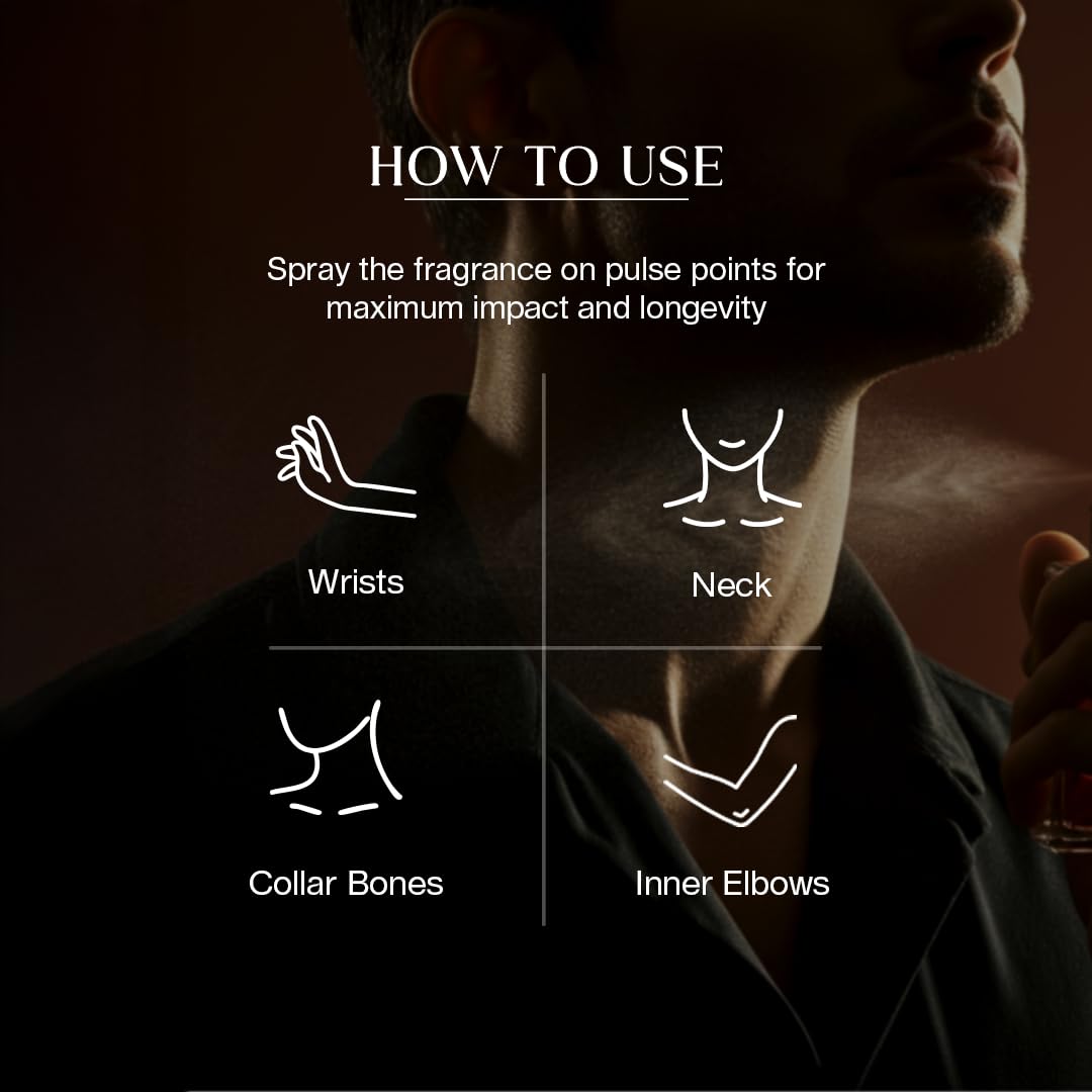 Skinn By Titan | Raw Perfume - 100 Ml | Perfume For Man | Gift for Men | Premium Fragrance | Grooming Essentials | Long Lasting Smell for Men |Fresh, Woody, Spi
