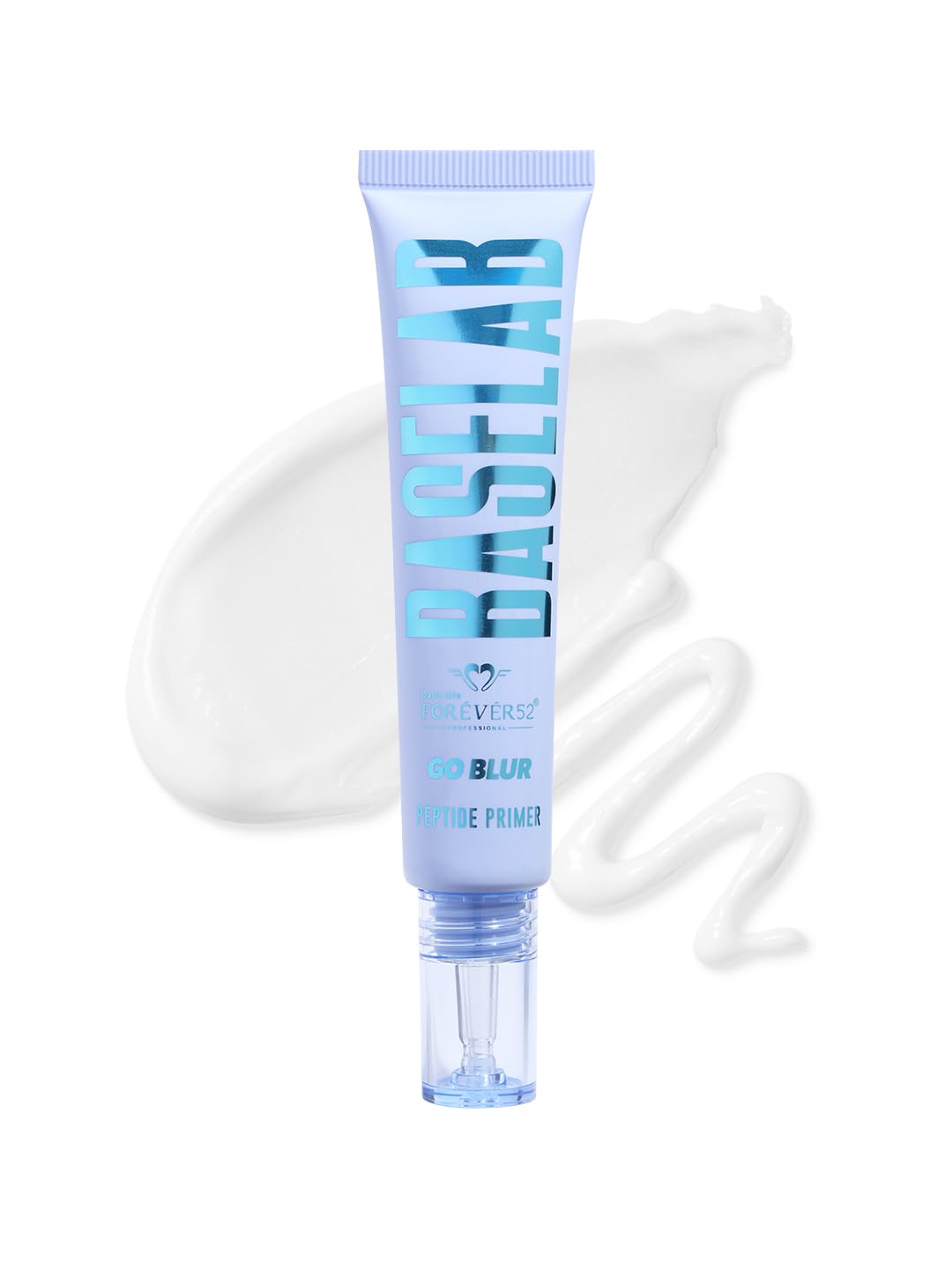 Daily Life Forever52 Baselab Go Blur Peptide Primer | Minimizes Pores & Fine Lines, Hydrating & Smoothing Makeup Base with Multi-Peptides, Hyaluronic Acid & Vitamin E for Flawless Skin