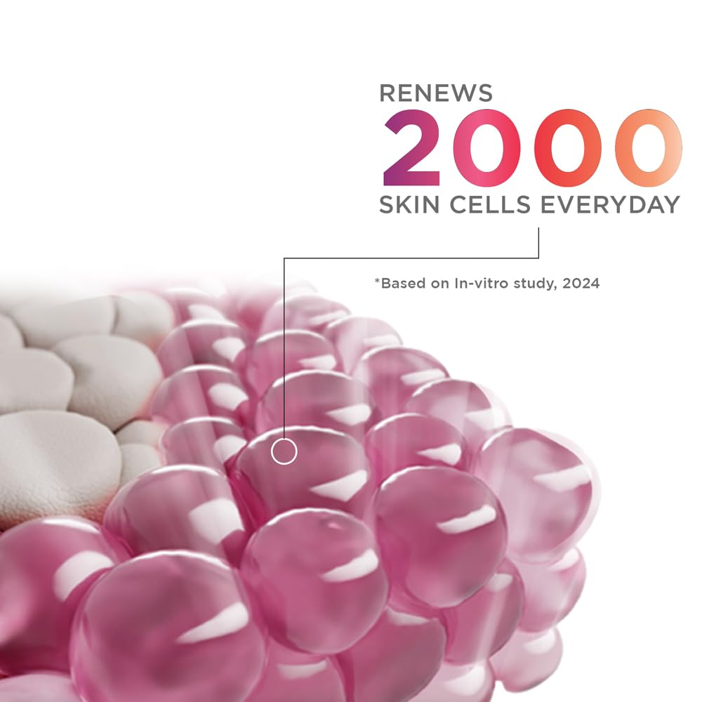"Glow and Lovely Renew Bright Multivitamin Serum in Cream | Vitamins B,C and E | Renews Skin cells |Bright and Healthy Skin | Clinically proven formula is derma