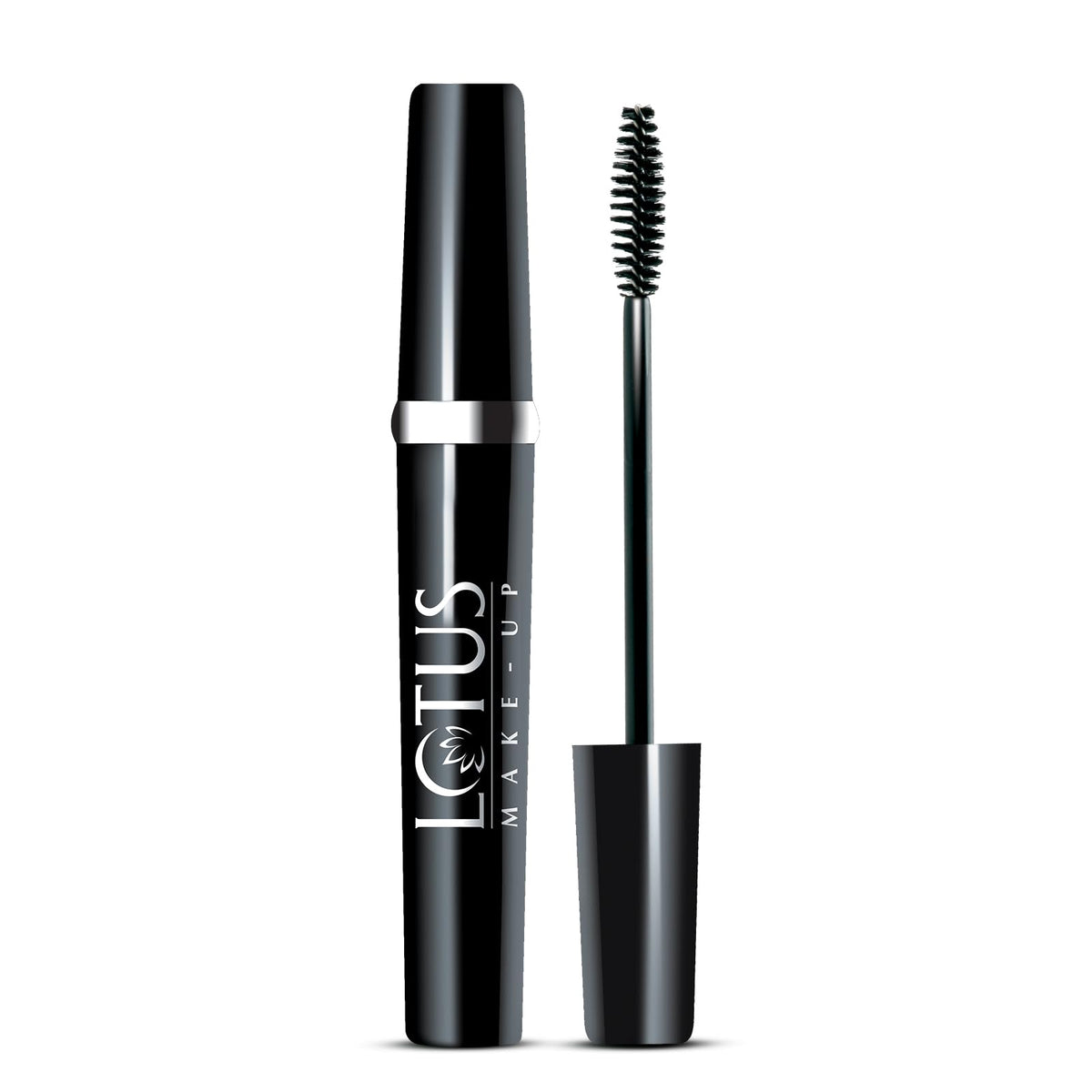 Lotus Make-Up Maxlash Botanical Mascara | Waterproof, Smudge-Proof & Long-Lasting | Clump-Free Volumizing Mascara with Witch Hazel & Lavender Oil | Fragrance Fr