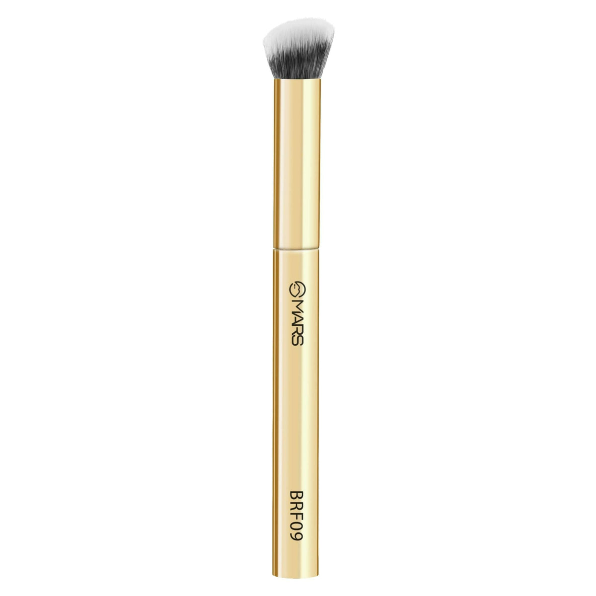 Artist's Arsenal Angular Buffing Brush | Precision Contouring & Blending | Soft Synthetic Bristles | Versatile Function | Ergonomic Handle for Effortless Applic