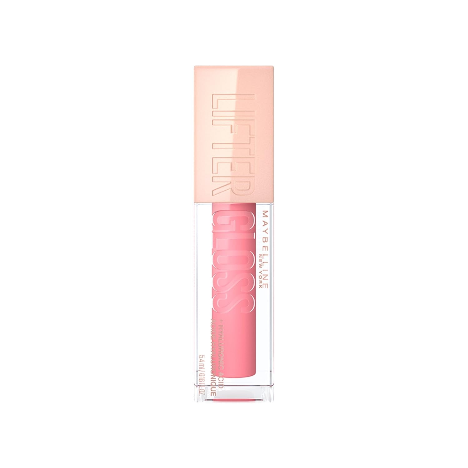 Maybelline New York Lifter Gloss Hydrating Honey'd Lip Gloss with Hyaluronic Acid |Gummy Bear, 5.4ml