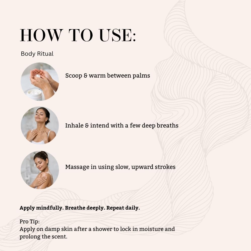 Serenade Moisture & Mood Body Butter | Aromatherapy Infused Skincare for Deep Nourishment & Glow | With Shea Butter, Argan Oil & Hyaluronic Acid | 200 g